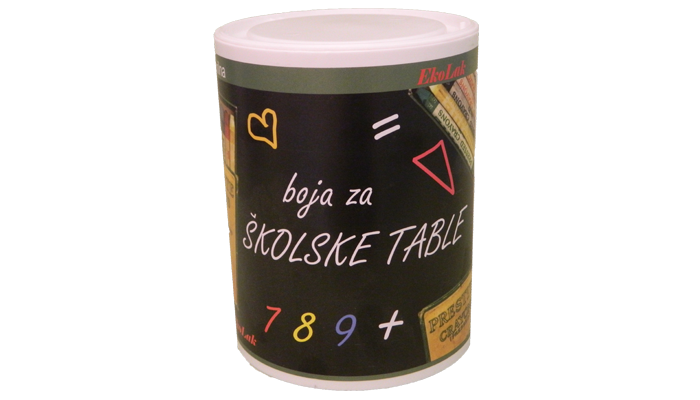 EKOLAK boja za školske table crna, zelena